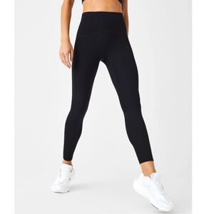 SPANX SPANXshape Booty Boost 7/8 Black Leggings New